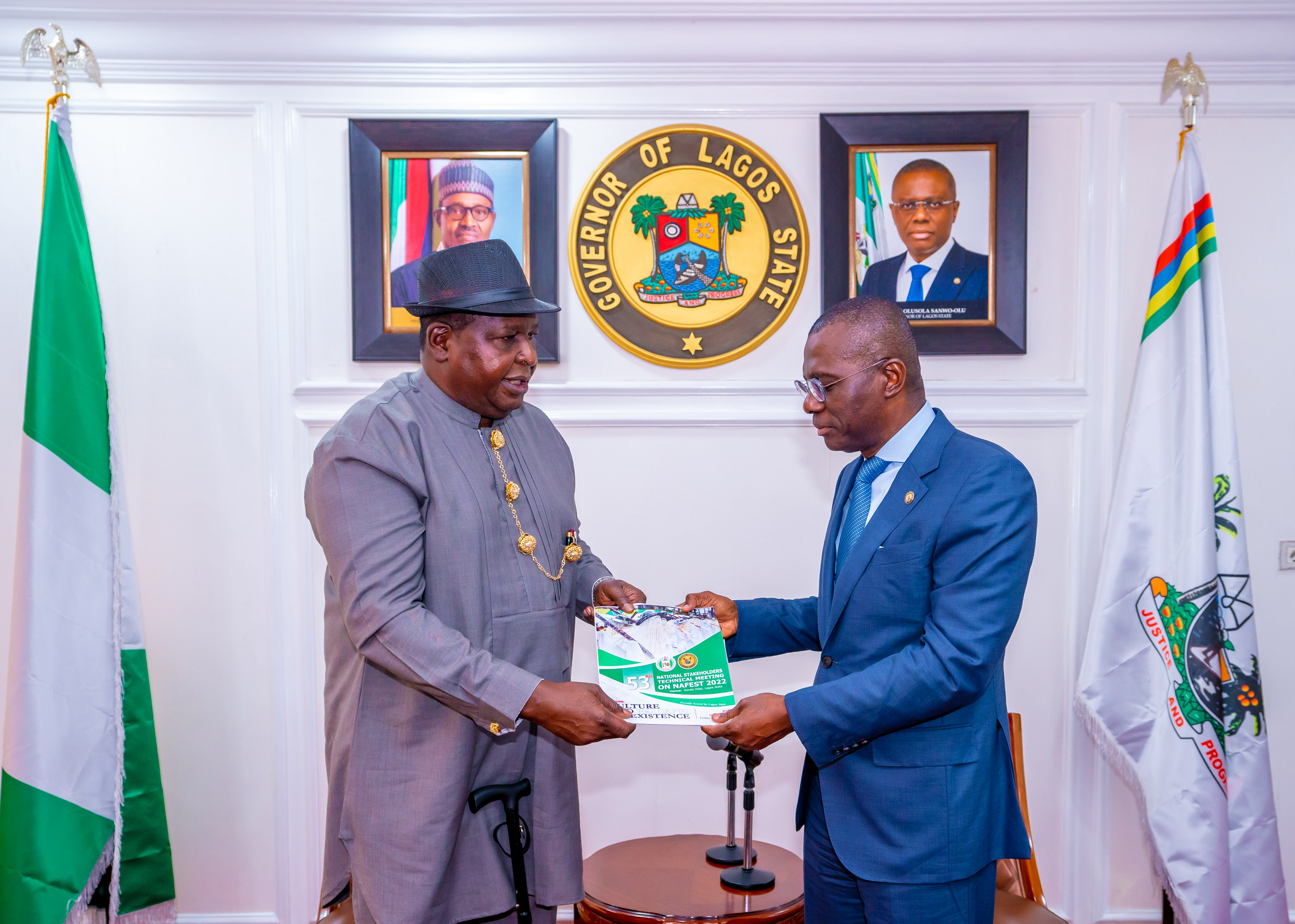 SANWO-OLU: WE MUST USE NAFEST 2022 TO GALVANISE, UNITE NIGERIA